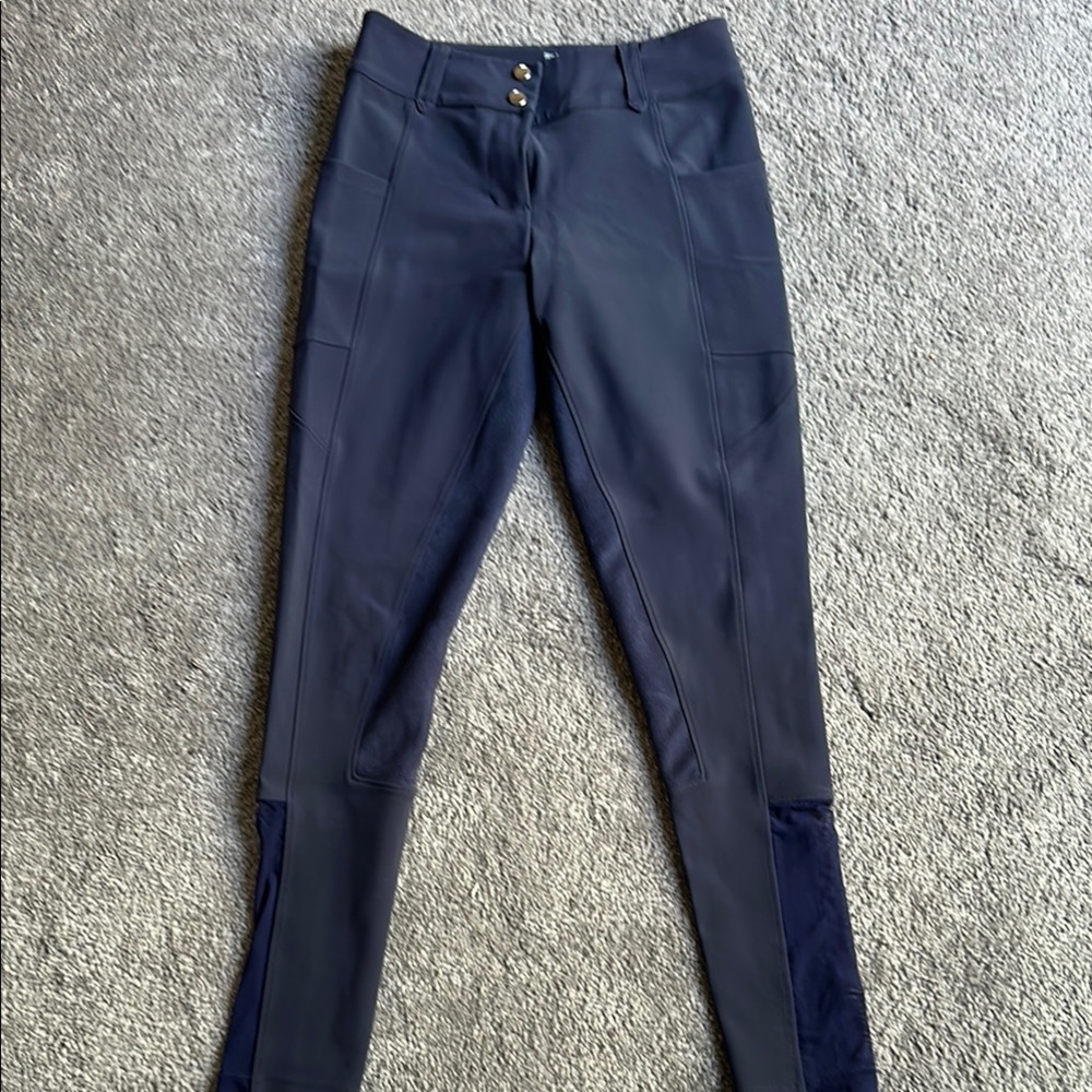 Navy Free Ride Equestrian Breeches size 28 - never worn